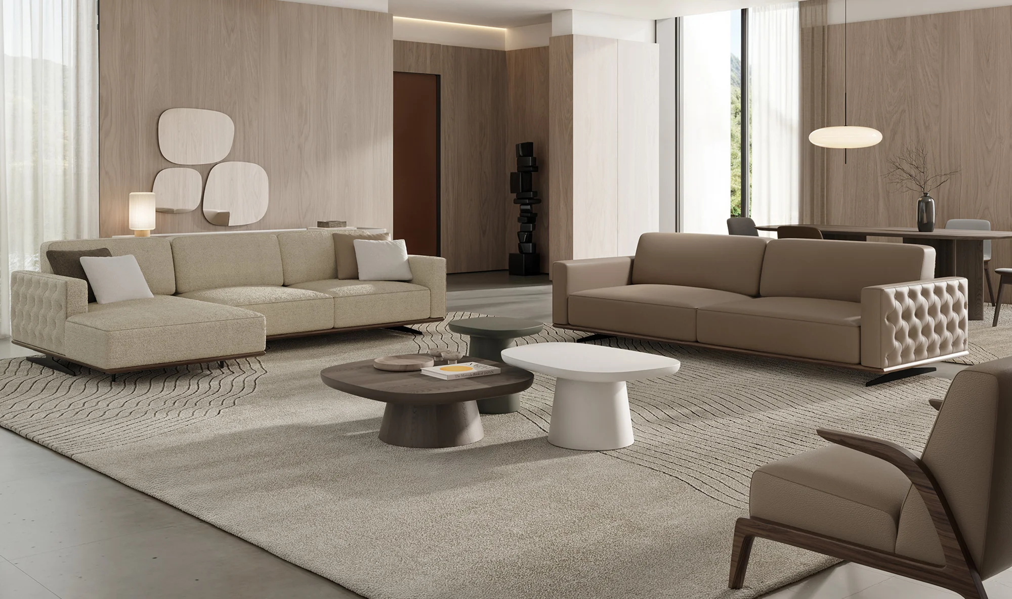 Dome Koltuk Takımı - Köşeli