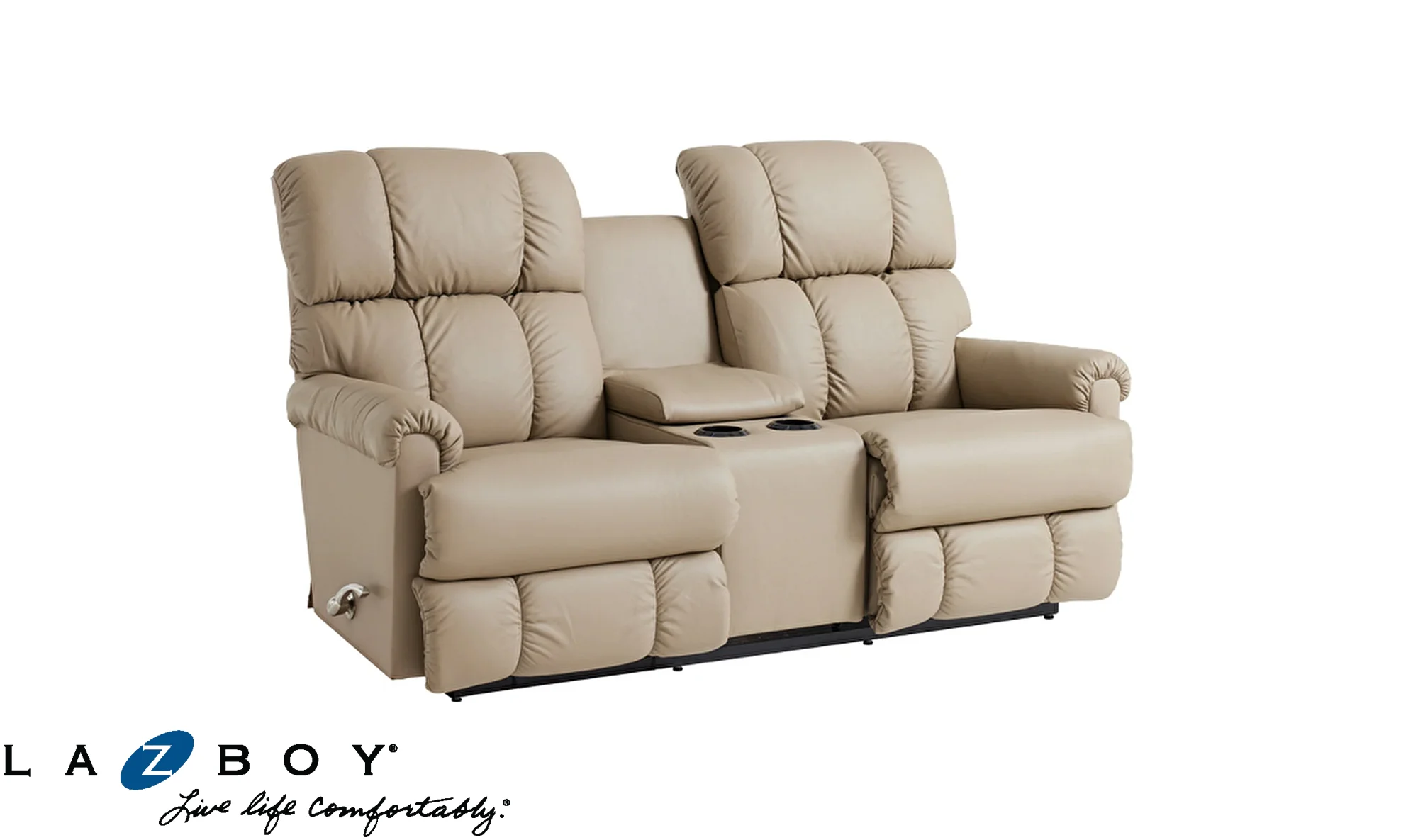 La-Z-Boy Pinnacle Madras İkili Tv Koltuğu - Mushroom