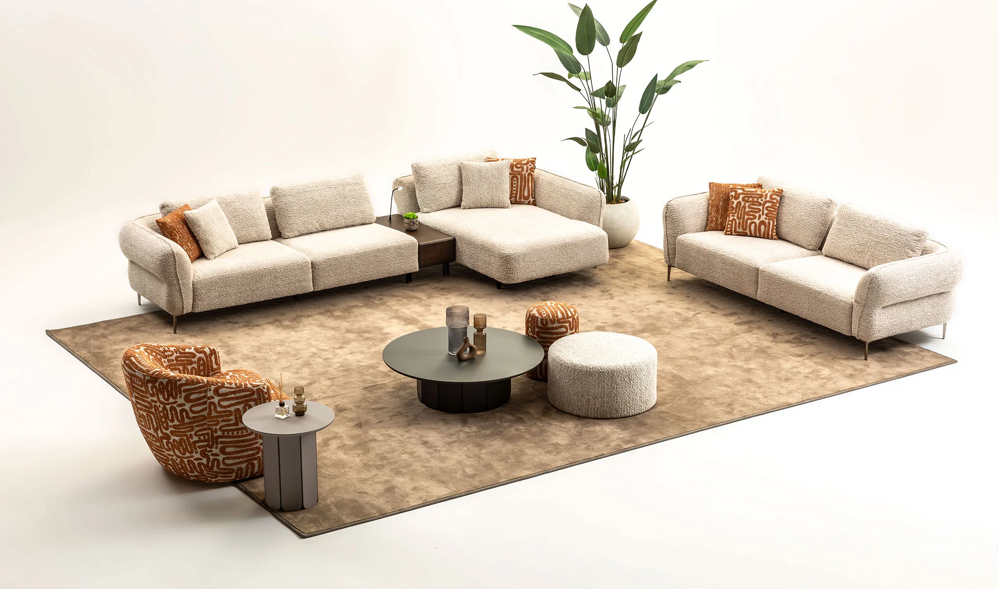 Loca Köşeli Koltuk Takımı