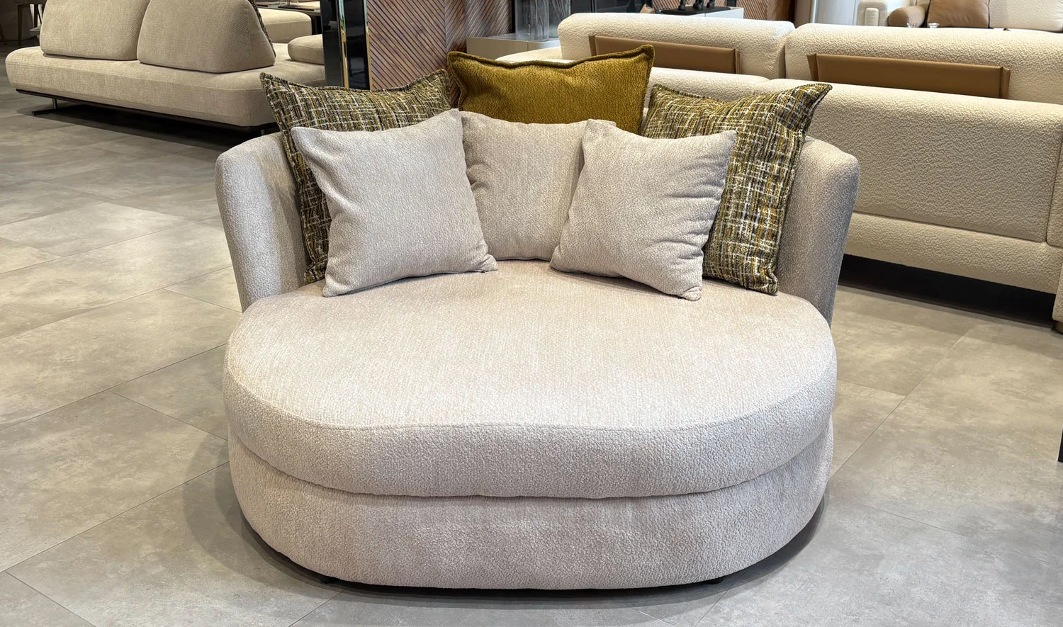 Mandu Dinlenme Koltuğu - Ekru