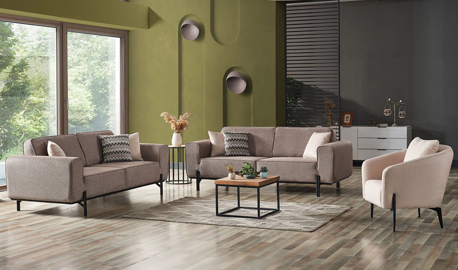 Marissa Oturma Grubu Metal Kasa