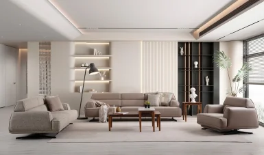 Marsala Koltuk Takımı - Bej