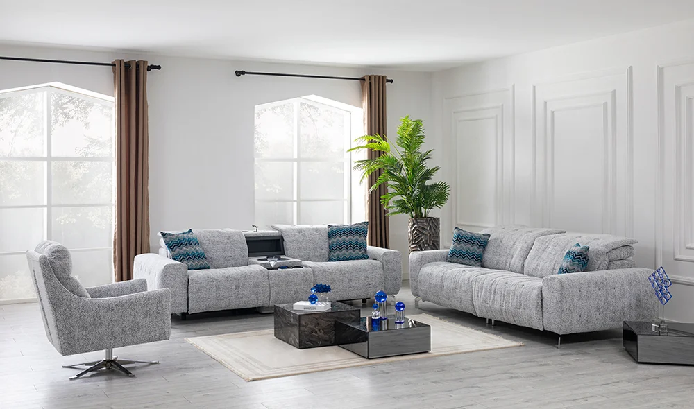 Mikado Motorlu Koltuk Takımı - Gri