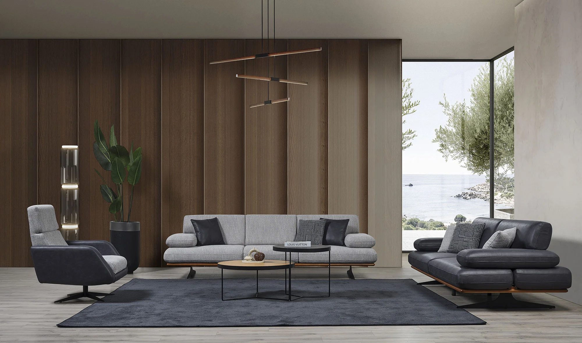 Modre Koltuk Takımı - New