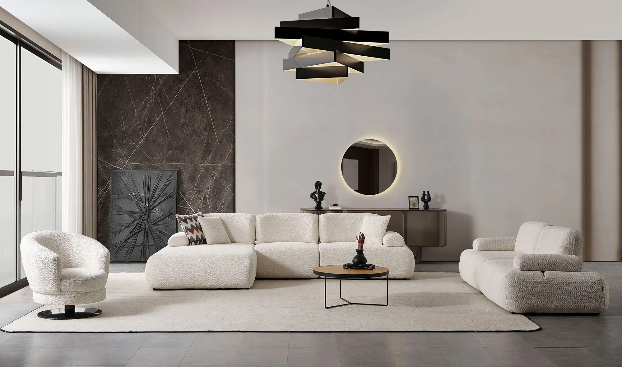 Motya Koltuk Takımı - Köşeli