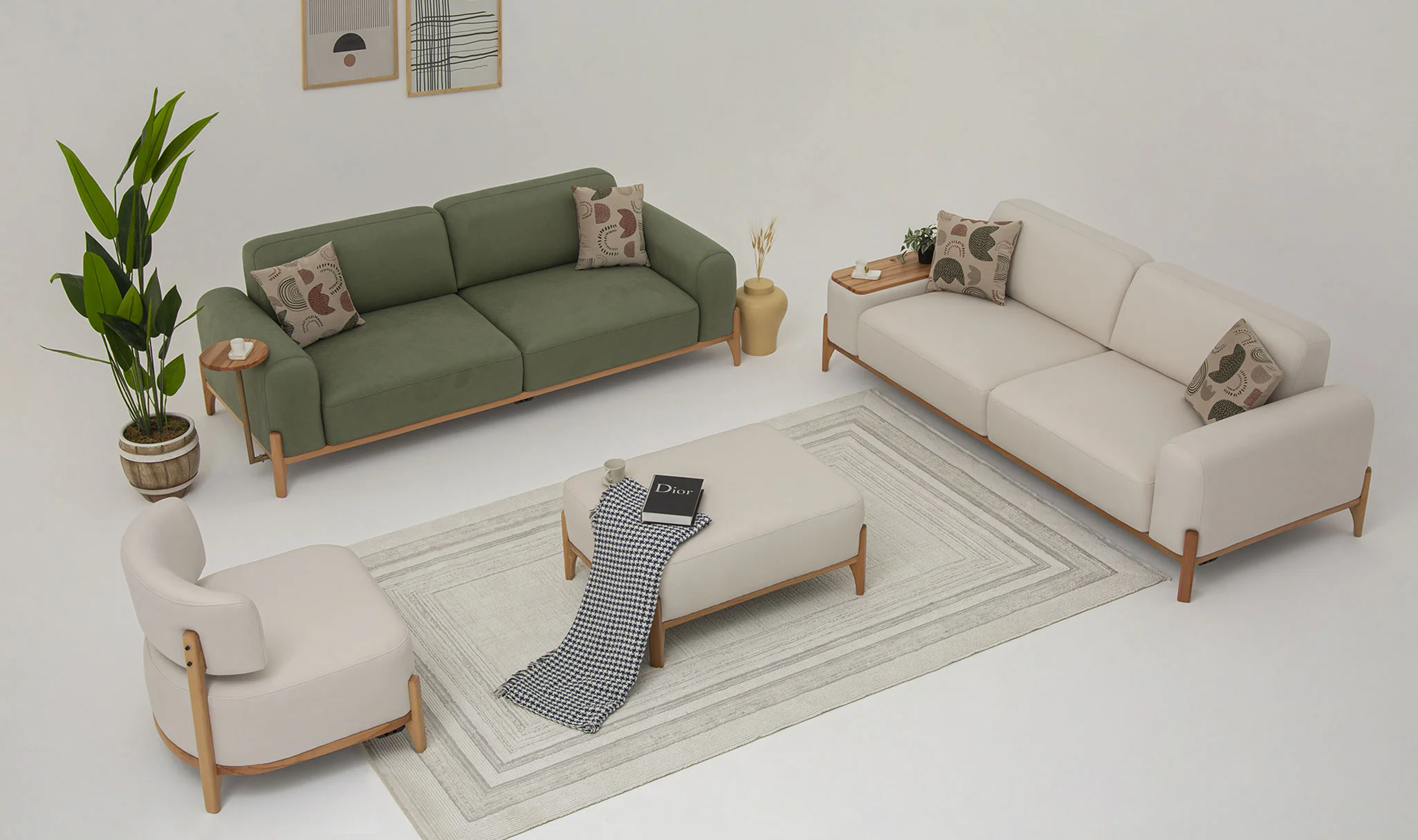 Polka Koltuk Takımı