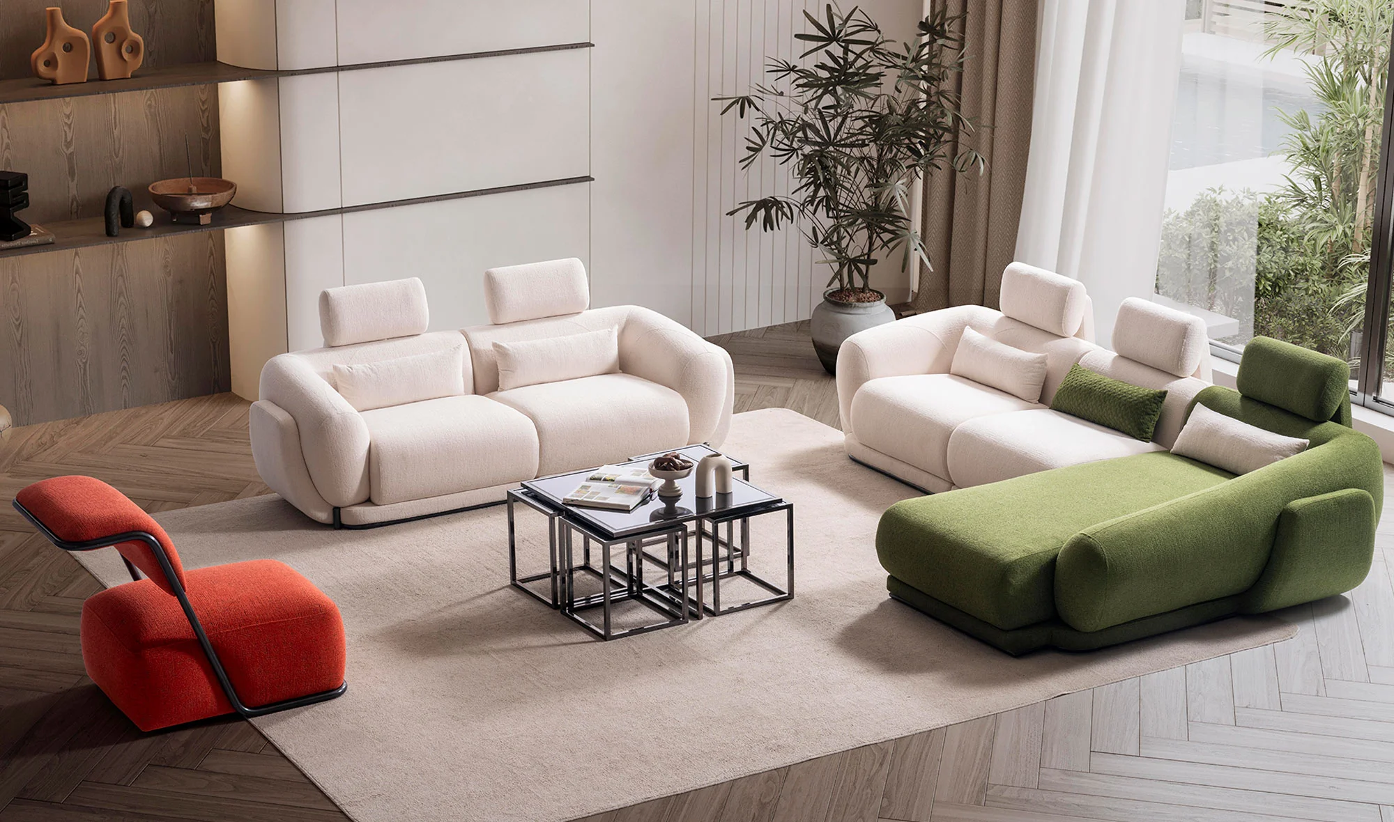 Positano Koltuk Takımı - Köşeli