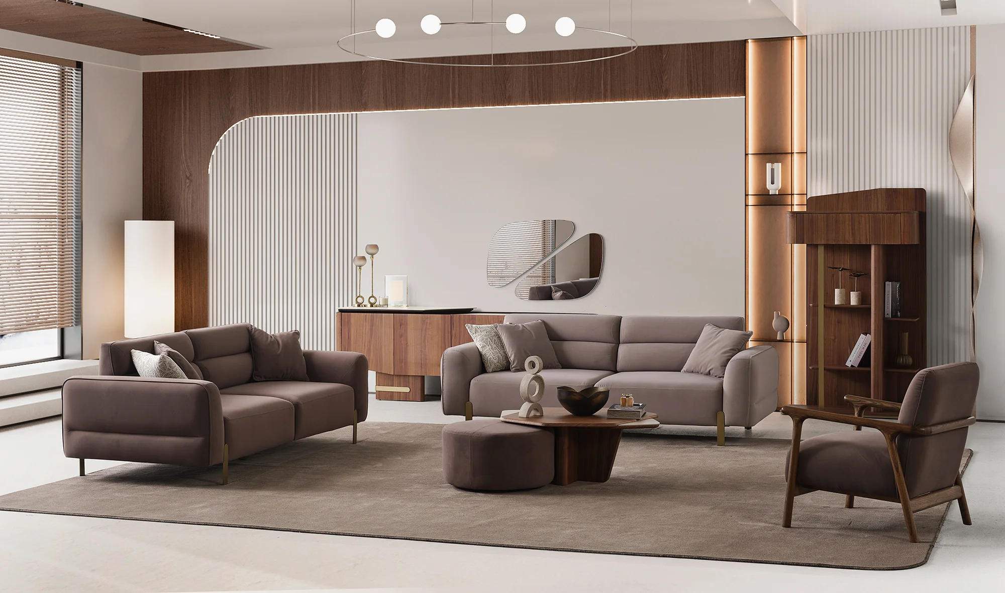 Valerio Koltuk Takımı - Ah?ap Ayakl?