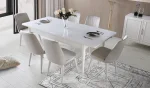 Açılır Yemek Masası + 6 Sandalye