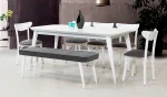 Açılır Yemek Masası + 4 Sandalye