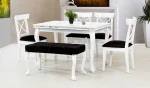Açılır Yemek Masası + 4 Sandalye