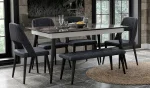 Açılır Yemek Masası + 4 Sandalye + Bench