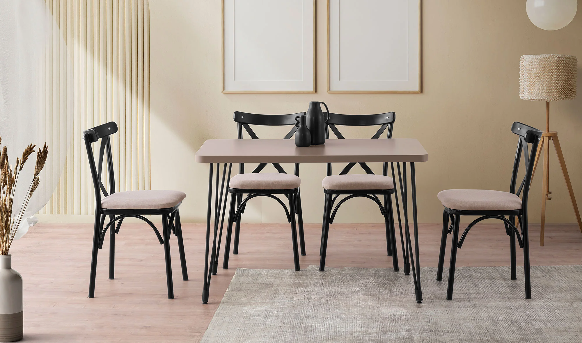 Açelya Yemek Masas? Takımı - Brezee Sandalye