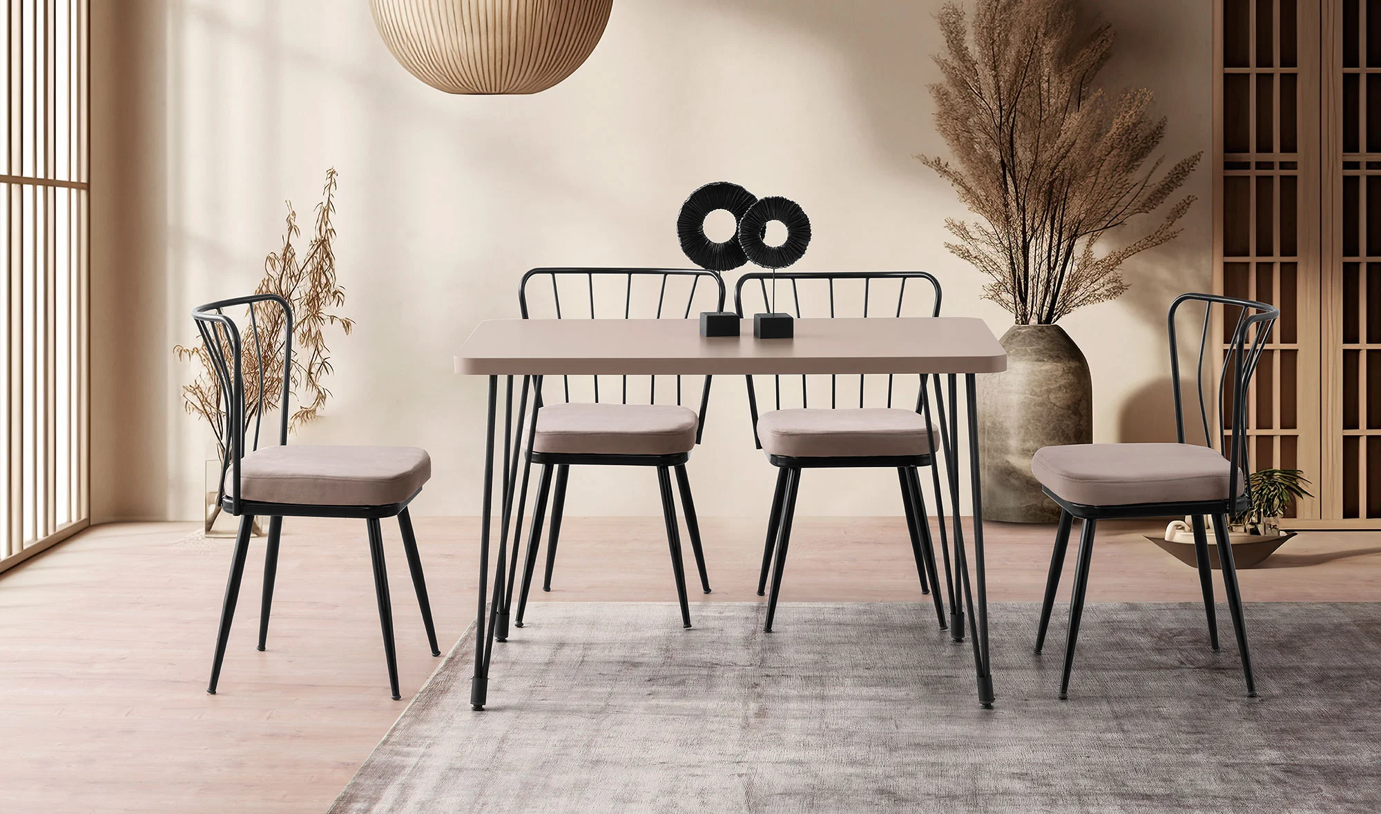 Açelya Yemek Masas? Takımı - Romano Sandalye