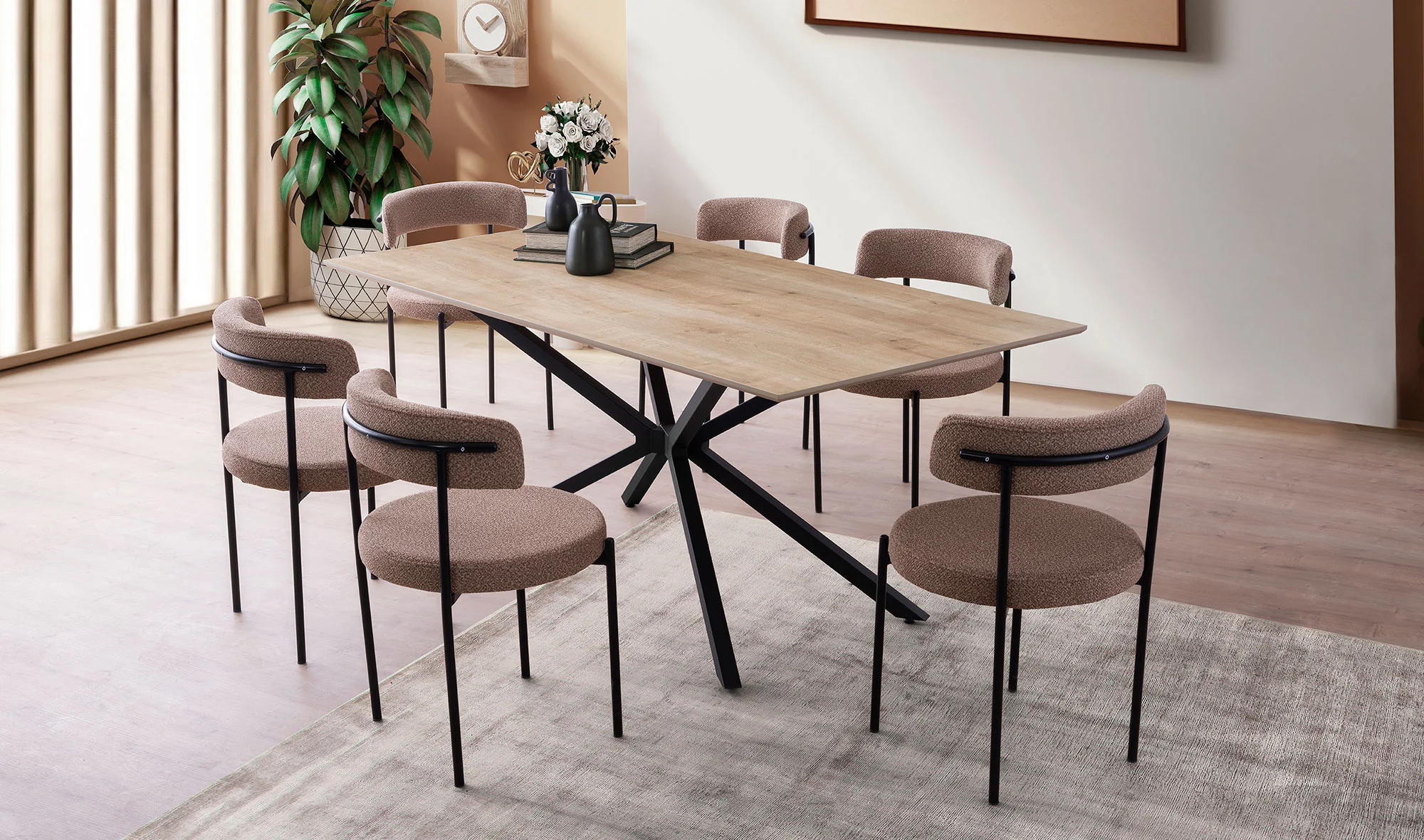 Afora Yemek Masas? Takımı - Elvis Sandalye