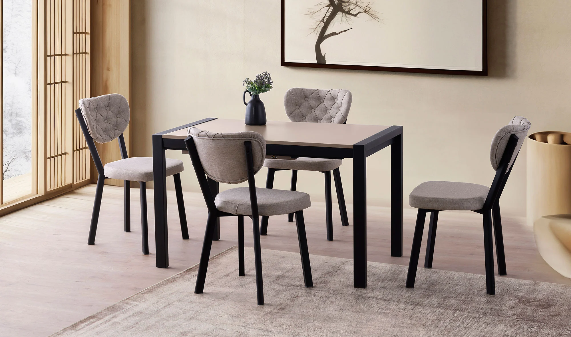 Aksu Yemek Masas? Takımı - Spark Sandalye