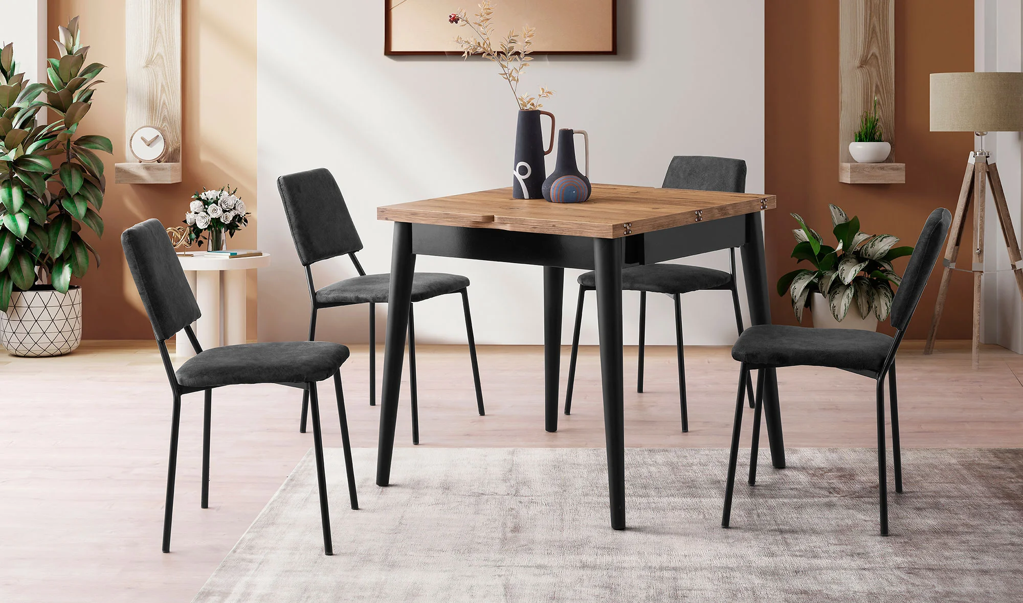 Alfa Yemek Masas? Takımı - Alessa Sandalye