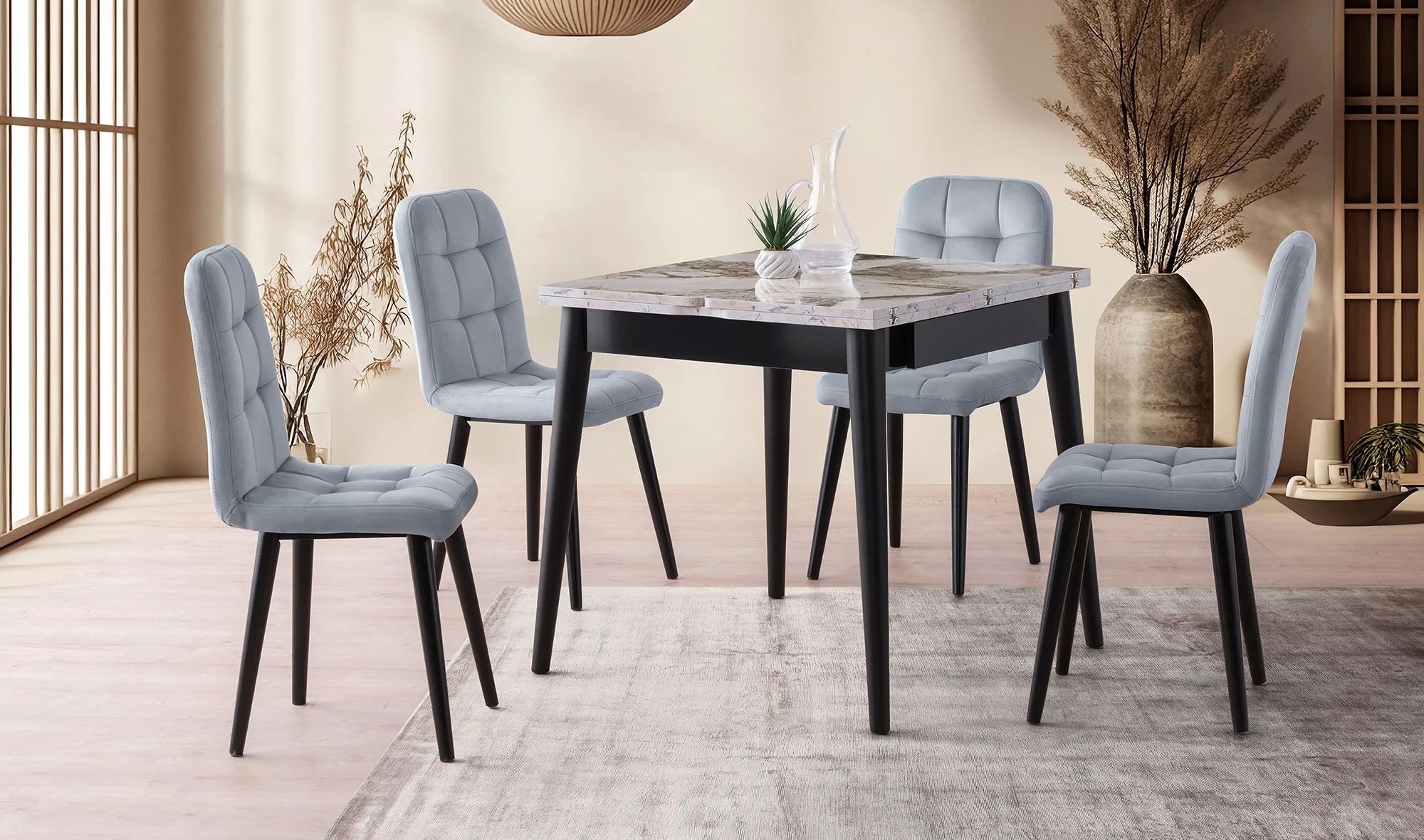 Alfa Yemek Masas? Takımı - Alesta Sandalye