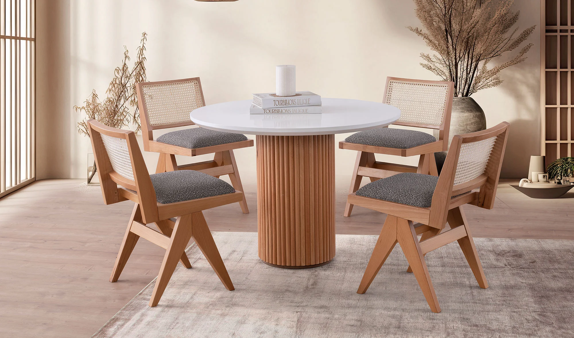 Amor Yemek Masas? Takımı - Alivio Sandalye