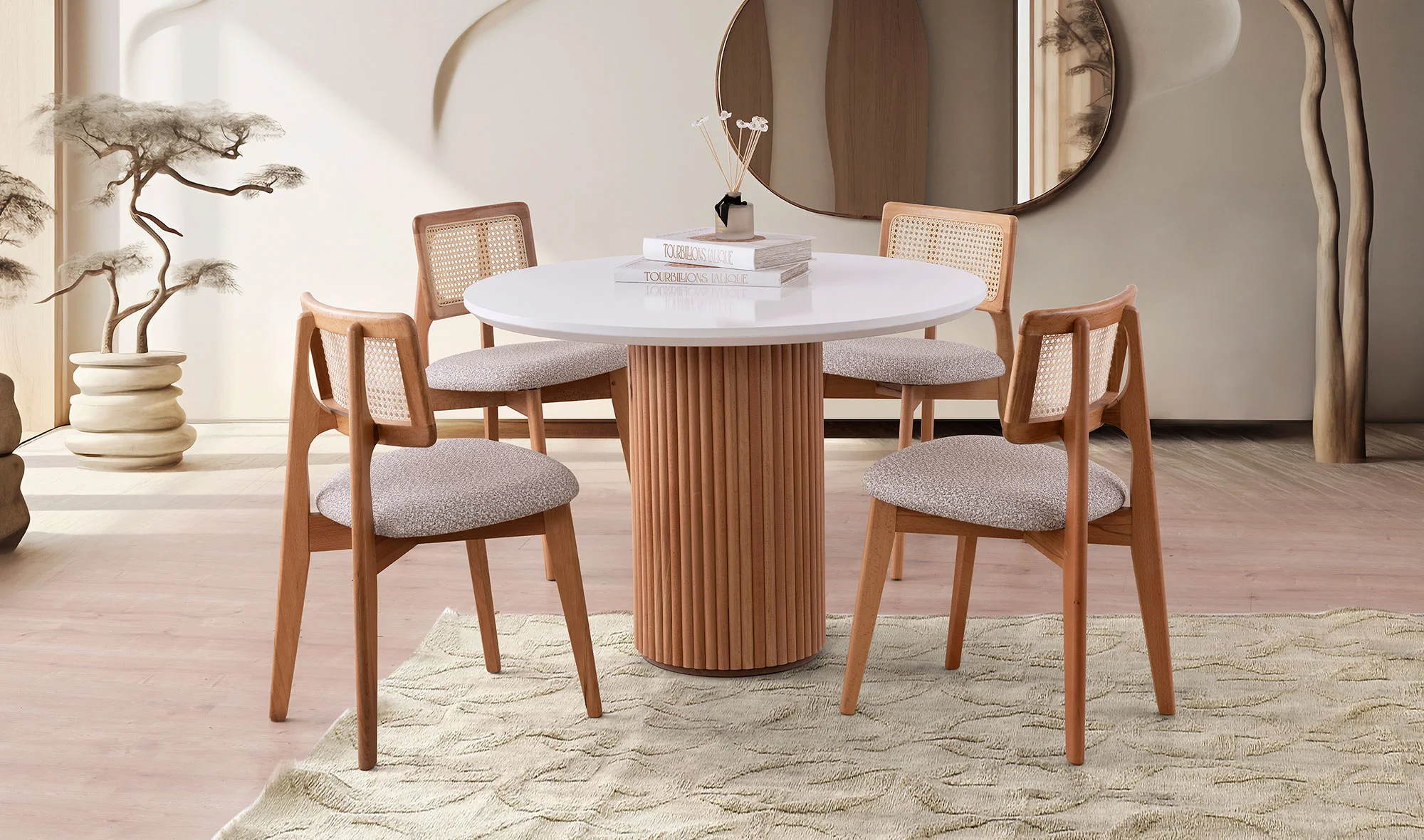 Amor Yemek Masas? Takımı - Float Sandalye