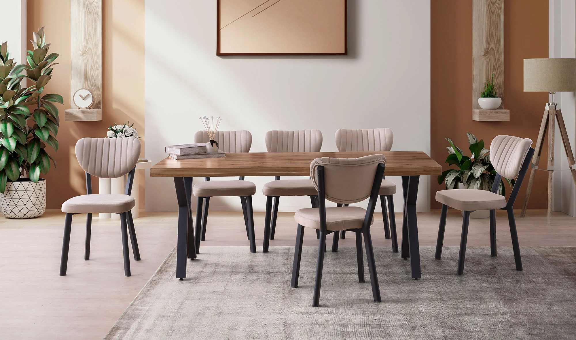 Armina Yemek Masas? Takımı - Gallia Sandalye