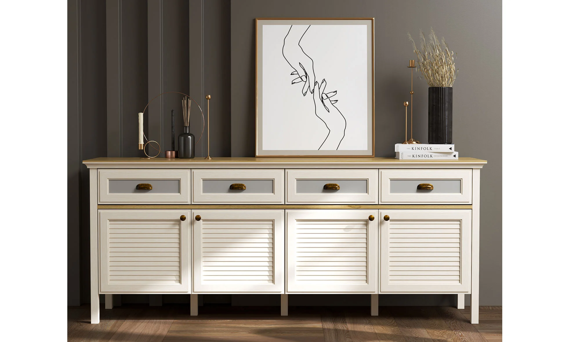 Astoria Konsol - 4 Kapakl?