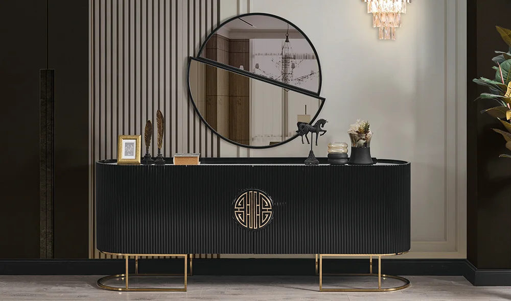 Crown Konsol - Siyah - Gold