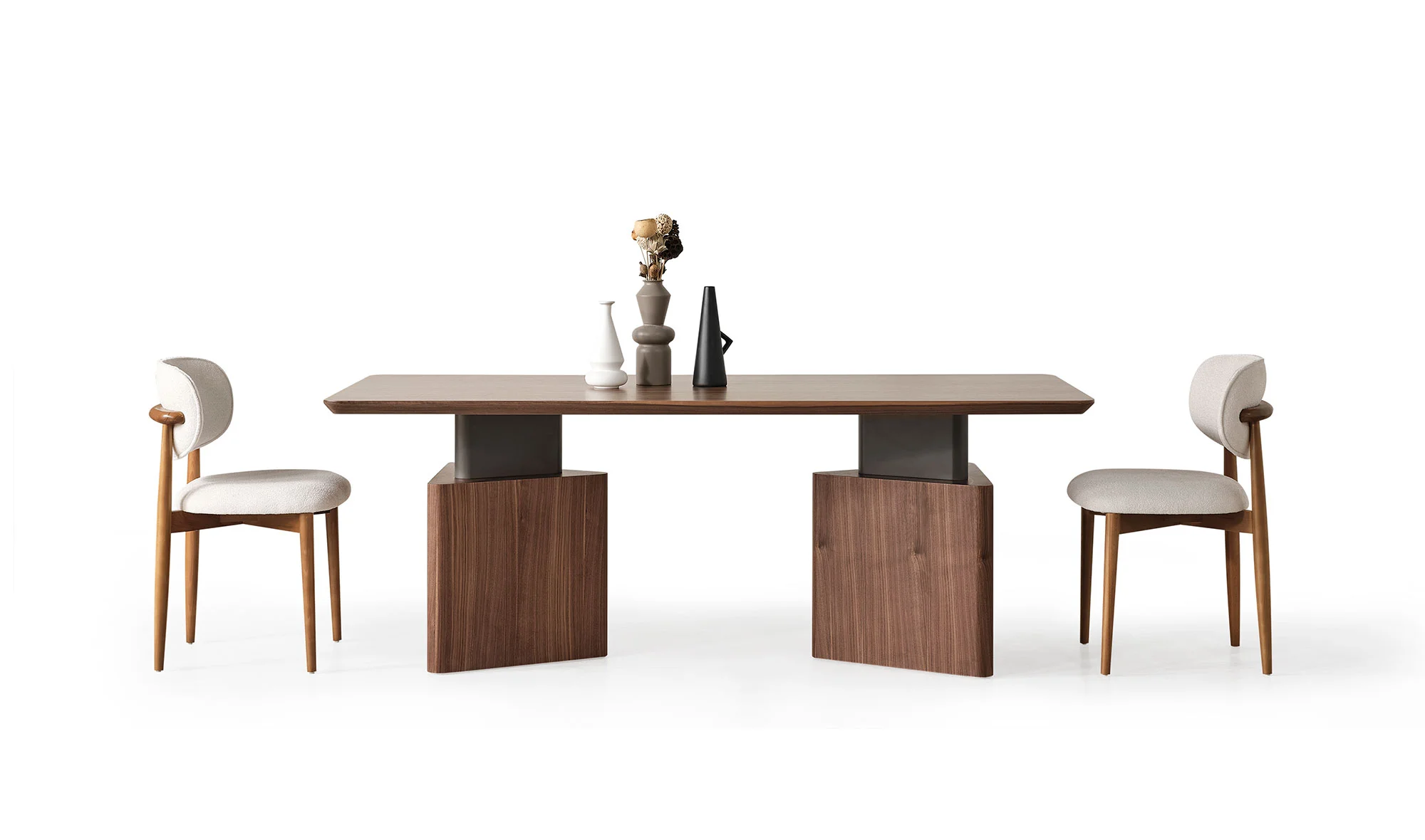 Farist Yemek Masas? Takımı - Antrasit