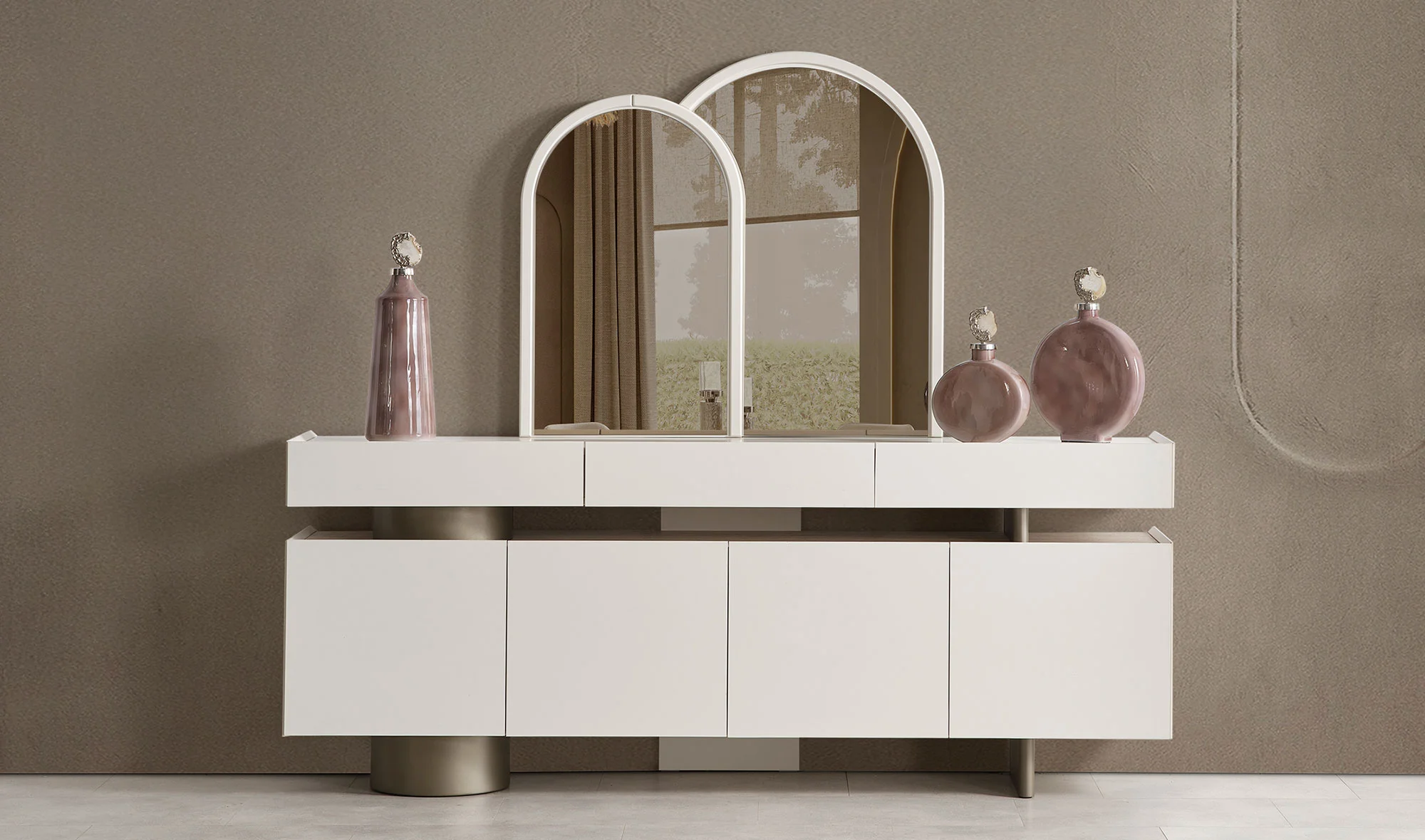 Gordion Konsol - Beyaz