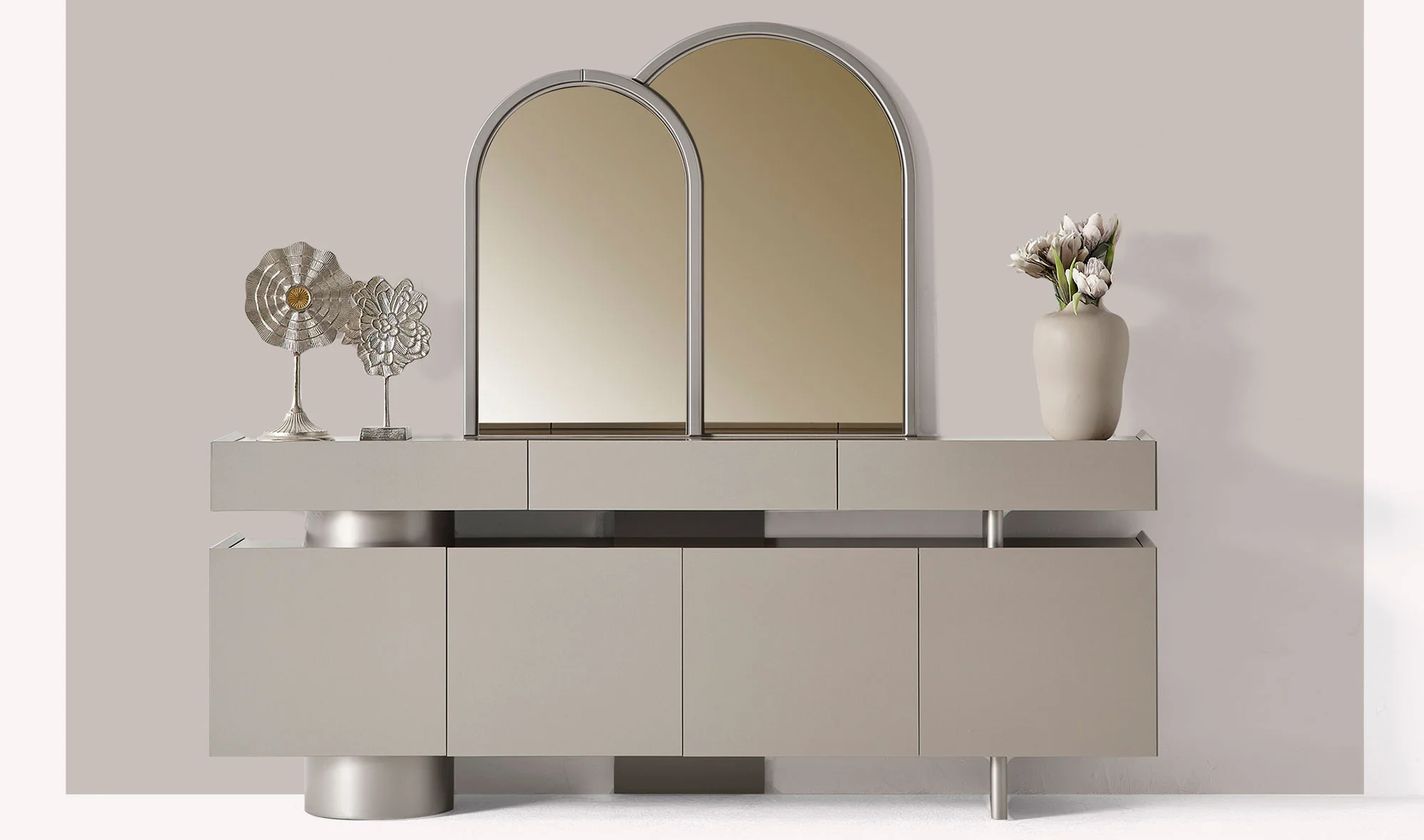 Gordion Konsol - Gri