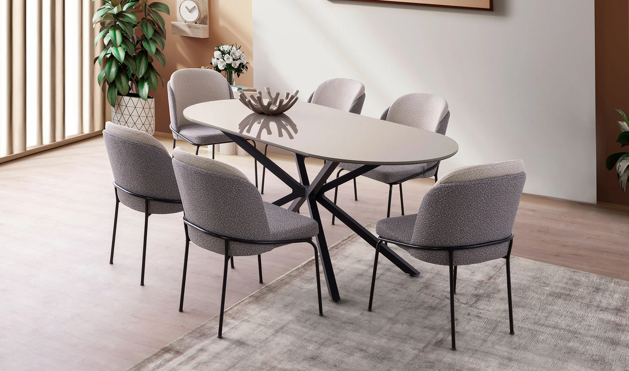 Lara Yemek Masas? Takımı - Sirius Sandalye