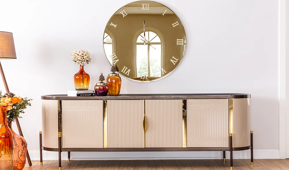 Leaf Konsol - Kahverengi