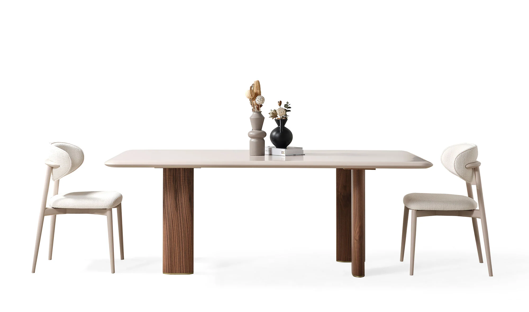 Lizay Yemek Masas? Takımı - Bej