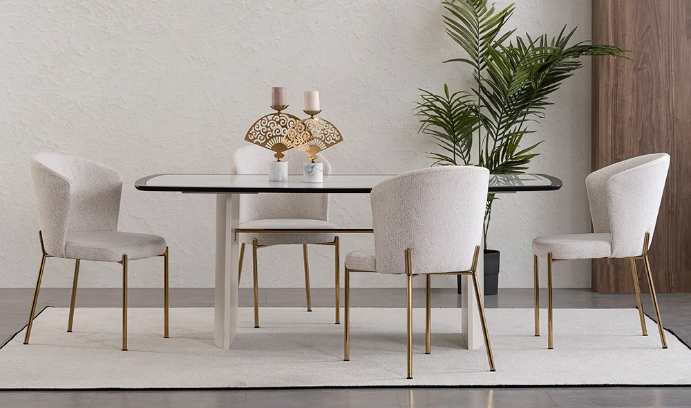 Malibu Modern Yemek Masas? Takımı