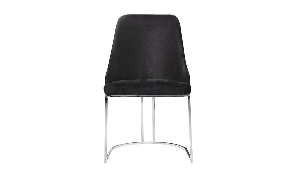 Nepal Luxury Sandalye 6 Adet - Siyah