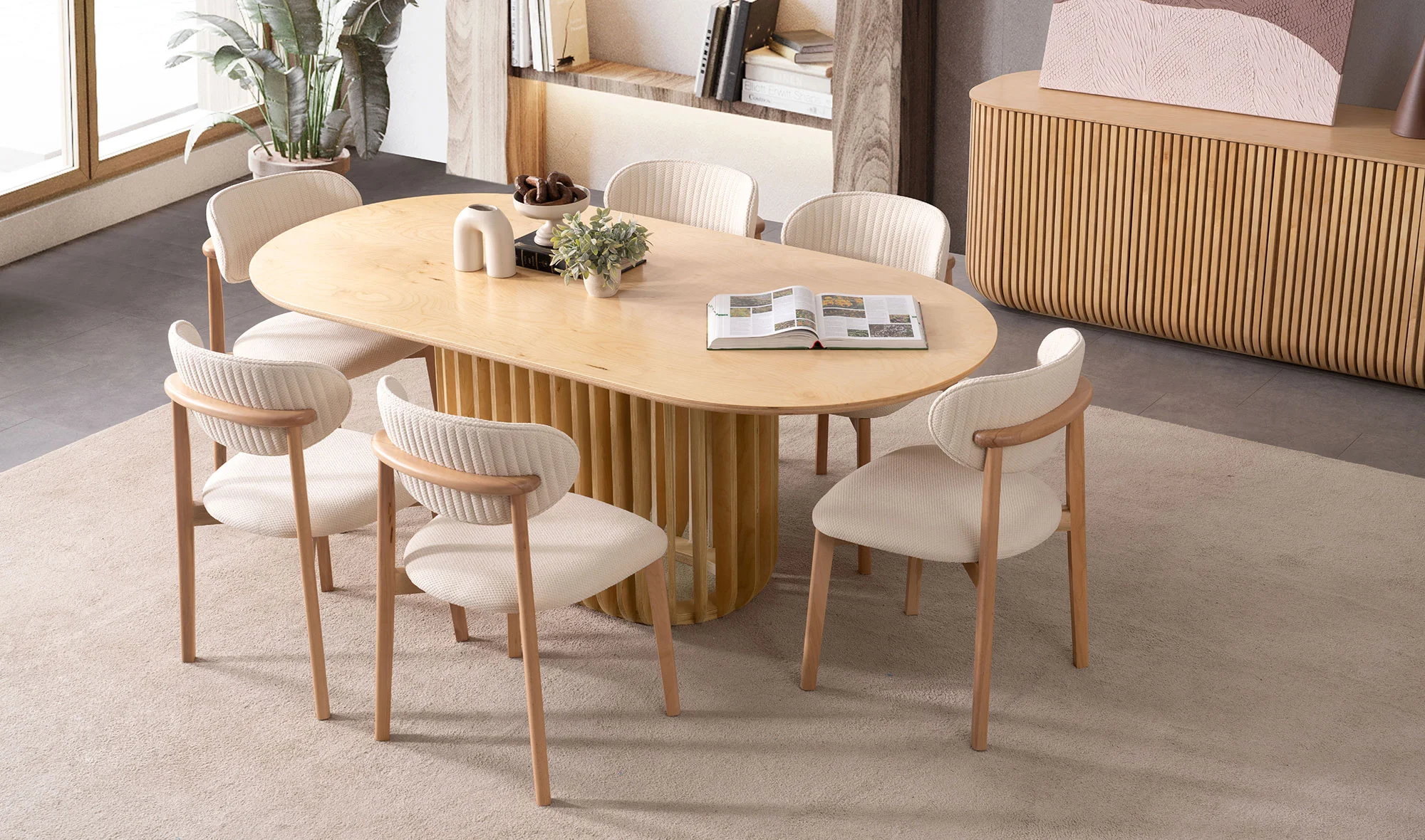 Netha Yemek Masas? Takımı - Me?e