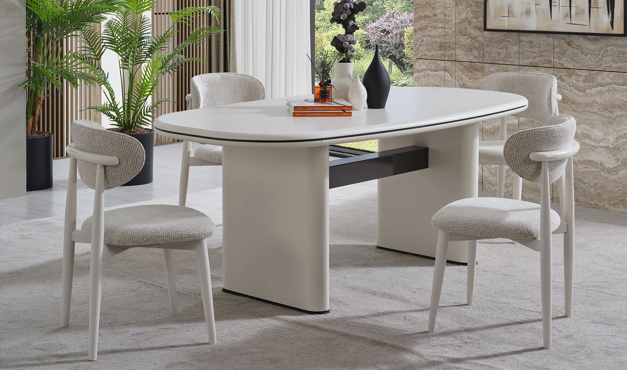 Noma Yemek Masas? Takımı - Krem