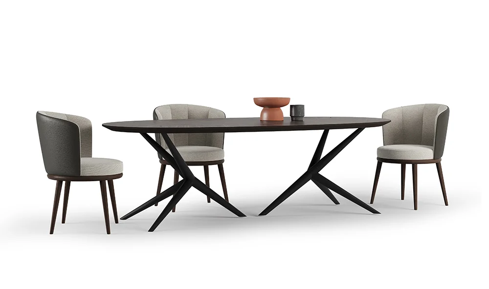 Oliva Yemek Masas? Takımı - Oval