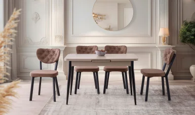 Sarah Yemek Masası Takımı - Spark Sandalye