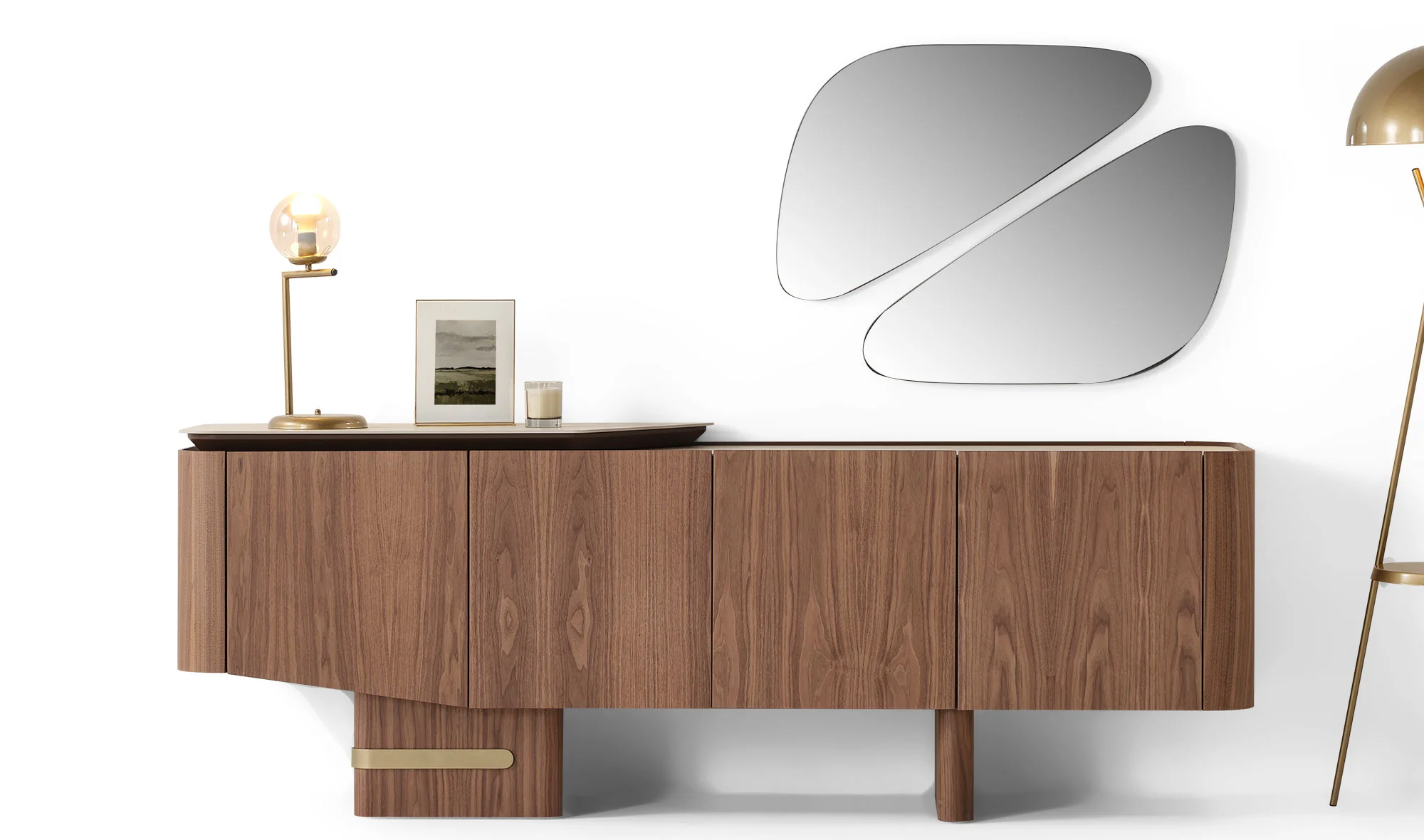 Tallis Konsol - Ceviz