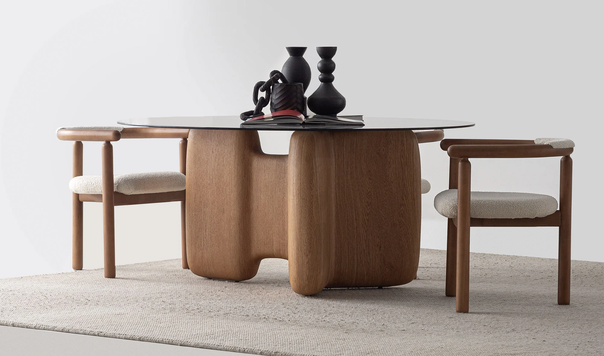 Toms Yemek Masası Takımı - Cam