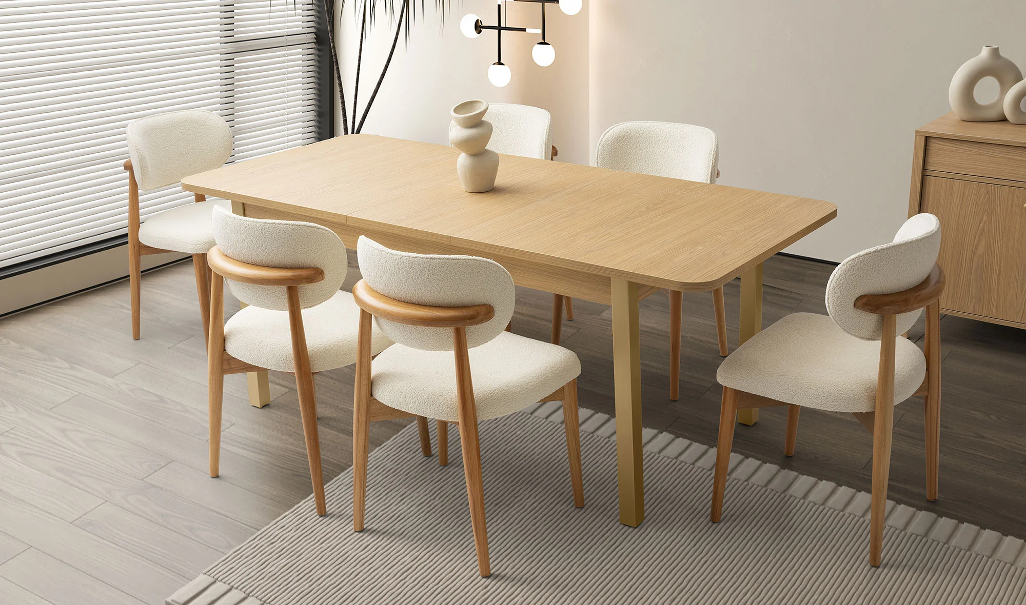 Vienza Yemek Masas? Takımı - Me?e