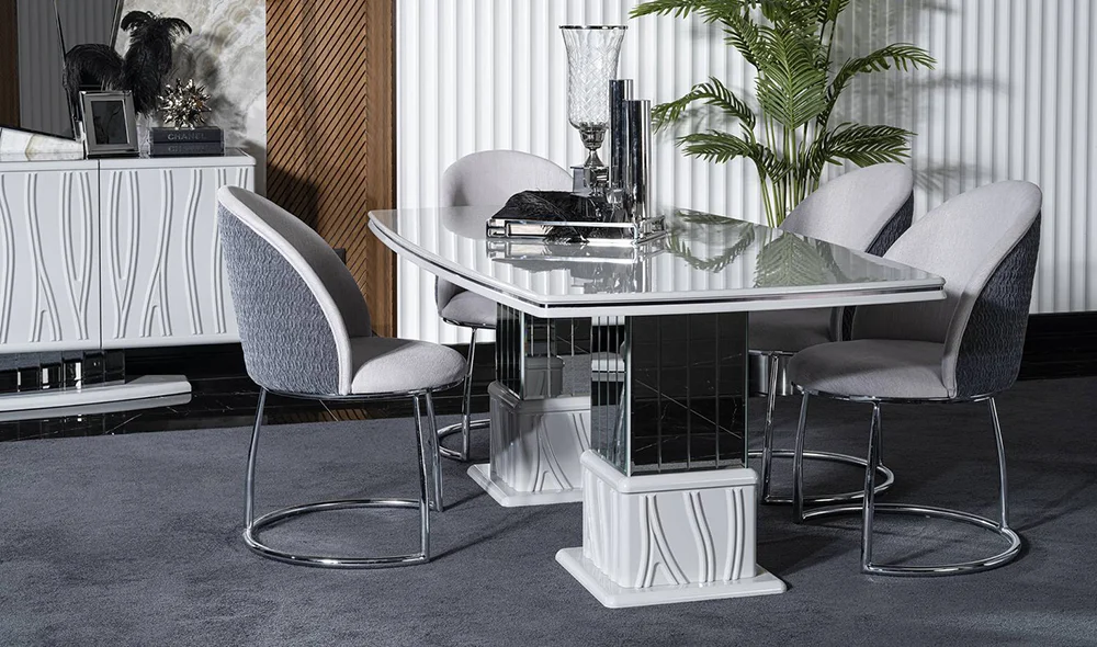 Voga Luxury Yemek Masas? Takımı