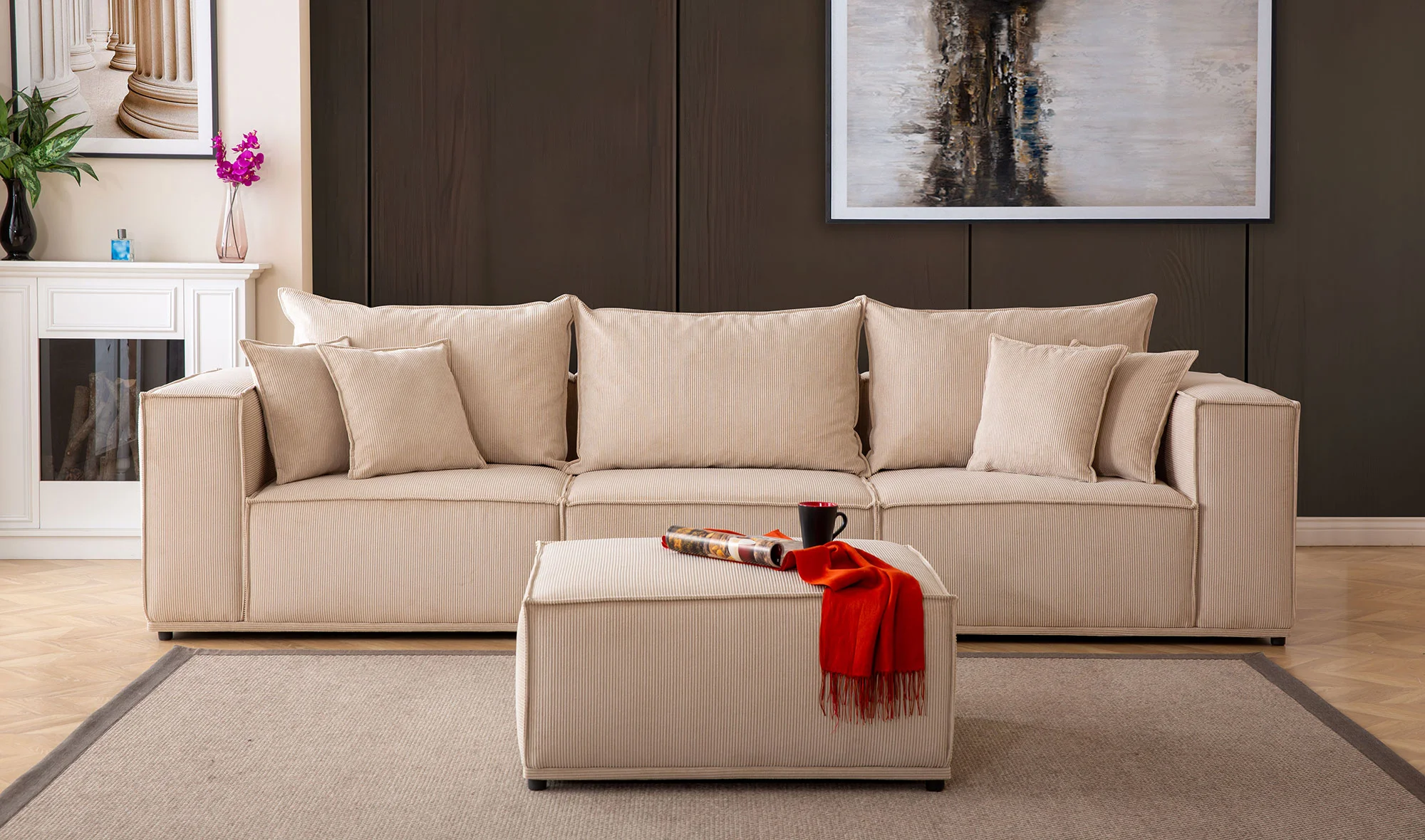 Contempo Kanepe - Dörtlü