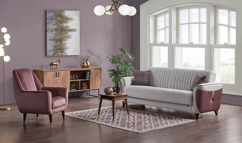 Irmak Oturma Grubu Metal Kasa