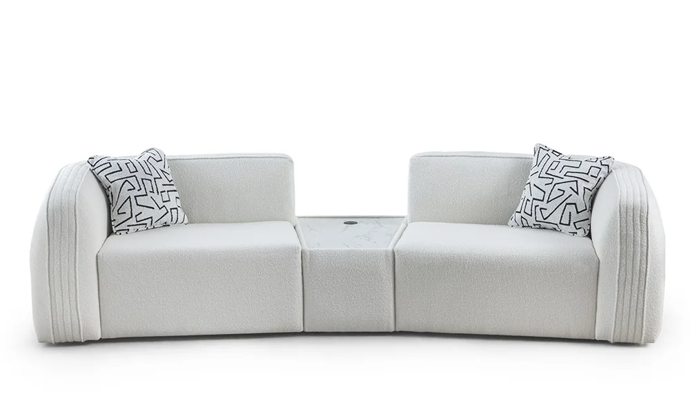 Lantes Sehpalı Kanepe - Dörtlü