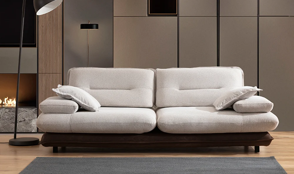 Modena Kanepe - Krem Kahve