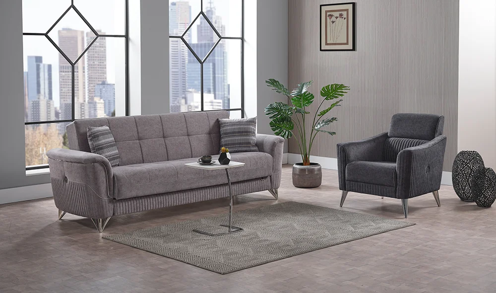 Okyanus Oturma Grubu Metal Kasa