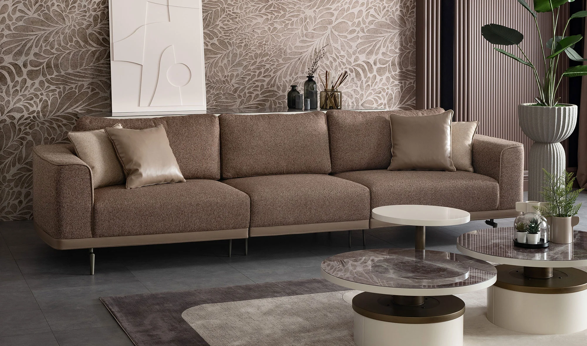 Perla Dörtlü Kanepe