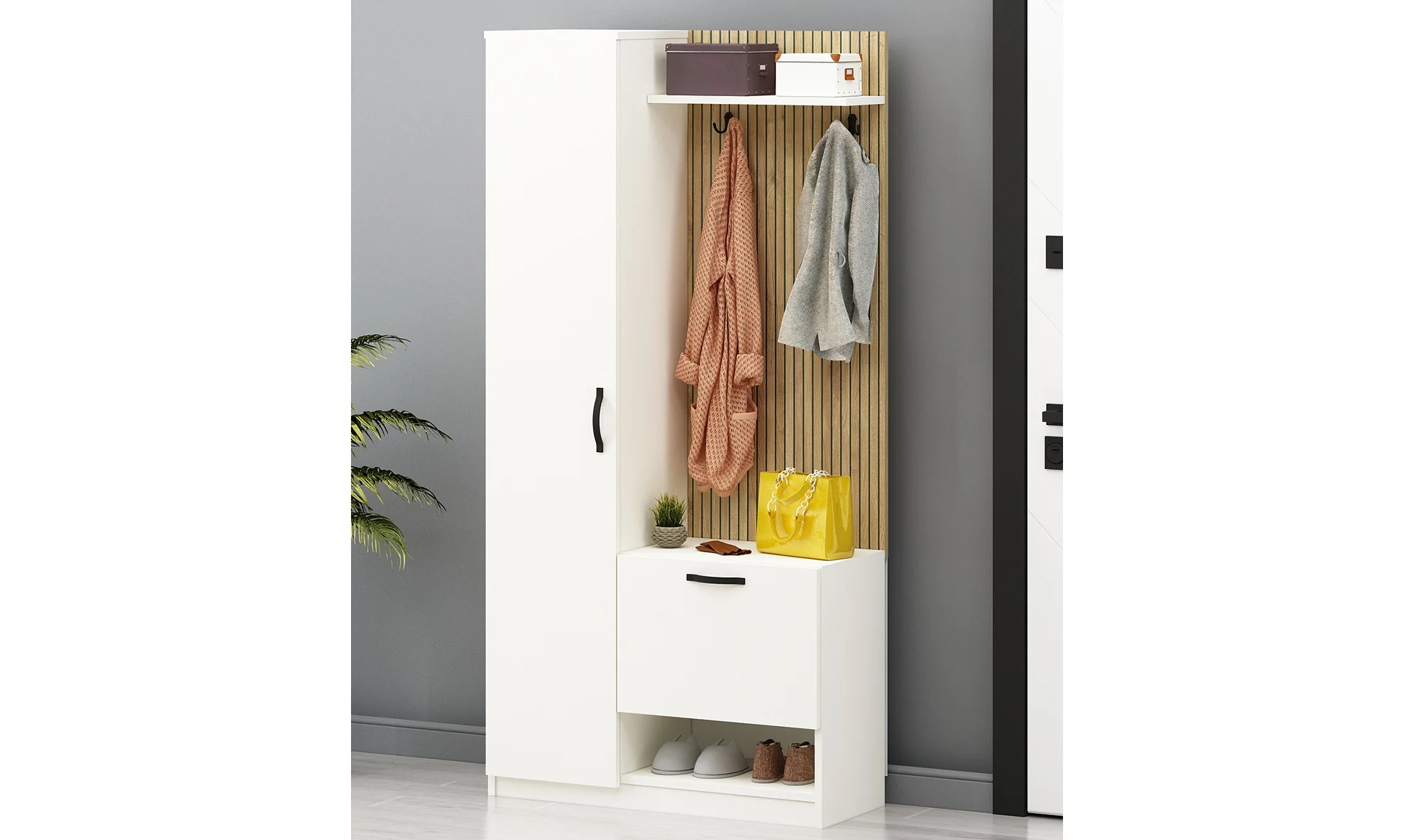 ?ndra Portmanto - Beyaz